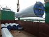 Ocean Movement of Wind&nbsp;Tower&nbsp;Sections&nbsp;from&nbsp;UBI Tower Jetty  Haiphong Port to Kandla Port